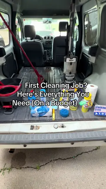 You don’t need thousands of dollars in equipment to start a cleaning business. �