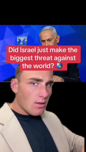 Did Israel just make the biggest threat against the world? 🌎  #ww3 #war #stocks