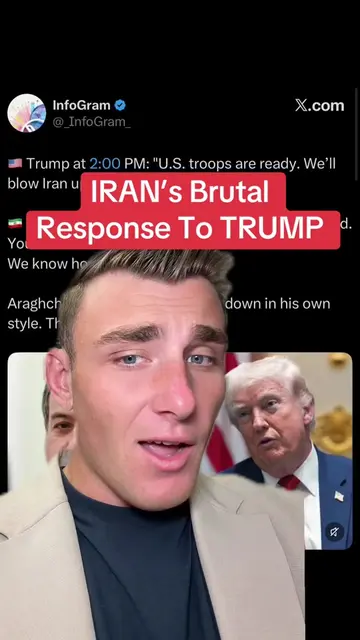 IRAN RESPONDS TO TRUMP #ww3 #war #iran #usa #trump 