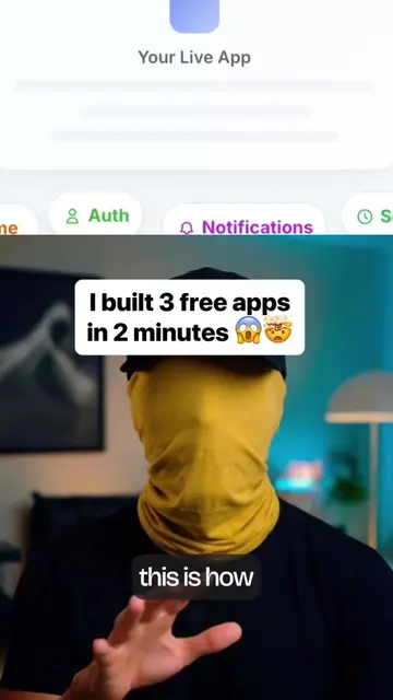 This ChatGPT app lets you build real apps for free #aitools #chatgpt #appbuilder