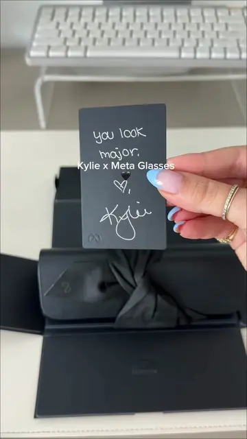 Kylie x Meta Glasses are here and I’m in LOVE! Can’t wait to play around with th