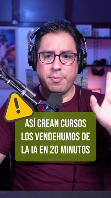 ¿Cursos hechos con IA en 20 minutos? Suena fácil, pero aprender de verdad requie