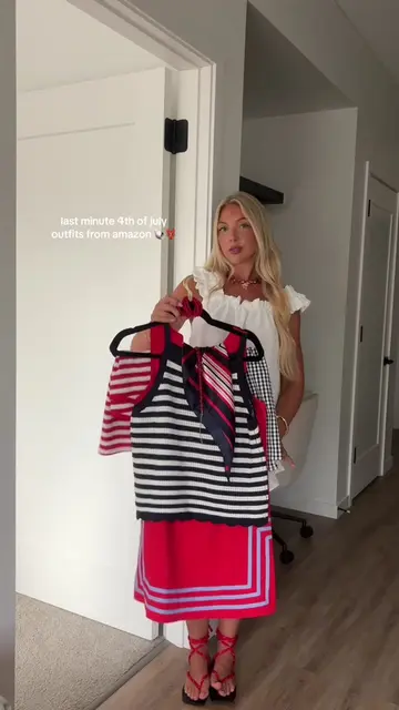 amazon 4th of july outfits 🔗 in my sf under '4th of july' list 🇺🇸 #amazonoutf