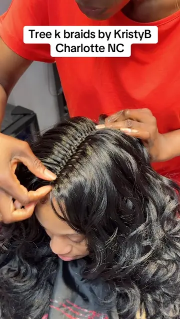 Tree k braids by KristyB  Link in bio#CapCut #cltnc #charlottenc 