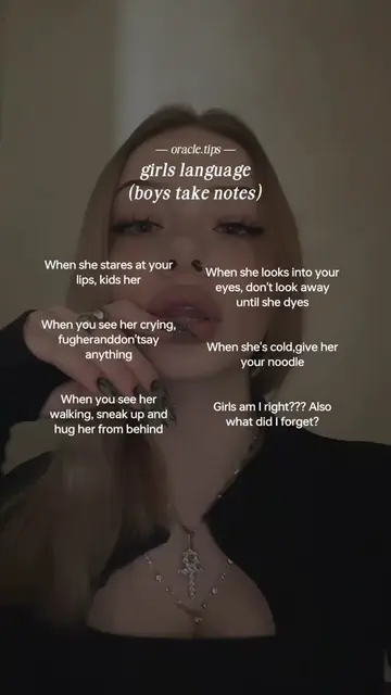 girls language #oracletipss #tips #fyp #viral #blowup 