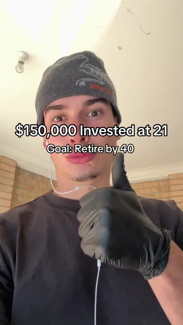 $150k invested at 21  You don’t need millions to retire with you just need time 