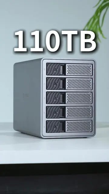 You can store 110TB however you want#Tech #enclosure #accessories #DIY #fc #desk