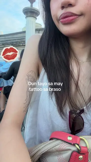 Dito ka sakin baby (I’m buying more of these fake tatts dude they’re so addictin