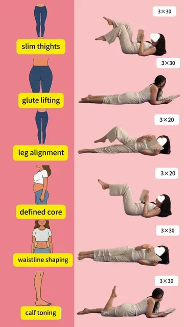 Get fit with these easy moves!#women #noequipmentworkout #fitness #homeworkout #