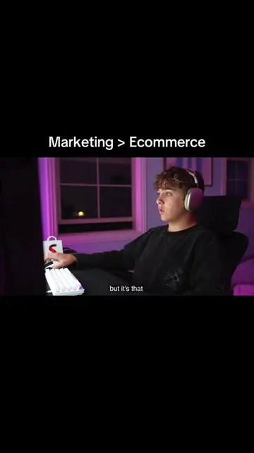Learn marketing, and sales will follow.#ecom #dropshipping 