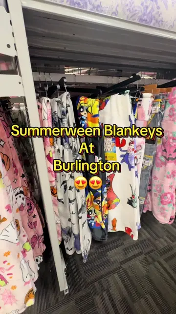 Summerween blankets @Burlington 😍 #summerween #halloween #blanket #spooky #june