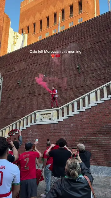 Dima ❤️‍🔥🇲🇦  #morocco #norway #worldcup #football #oslo 