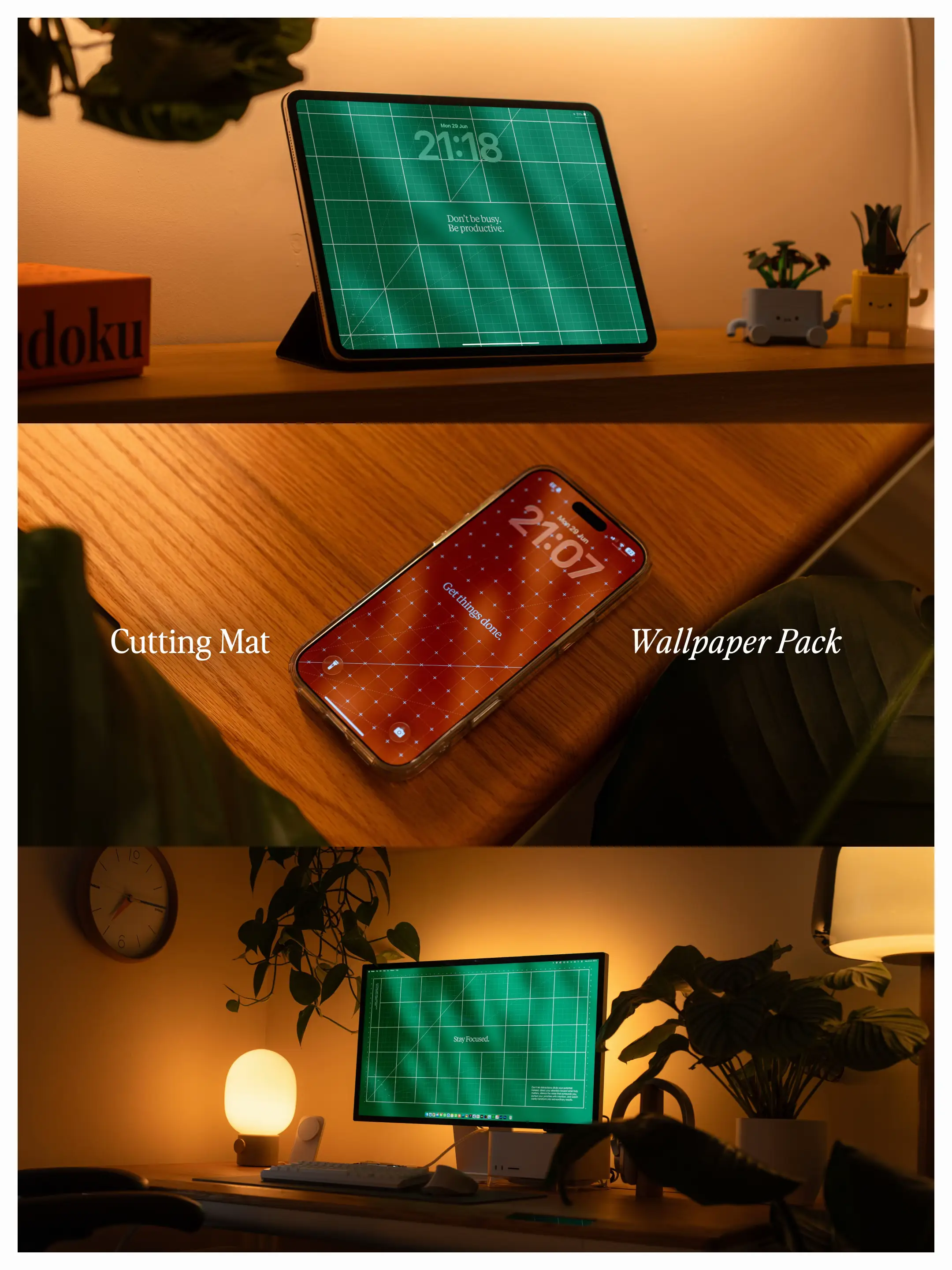 I just released my latest wallpaper pack in collaboration with @Rad  There’s has