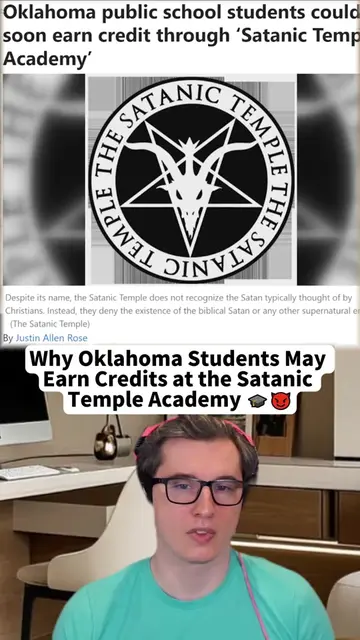 Could Oklahoma students soon earn credits at the Satanic Temple Academy? This in
