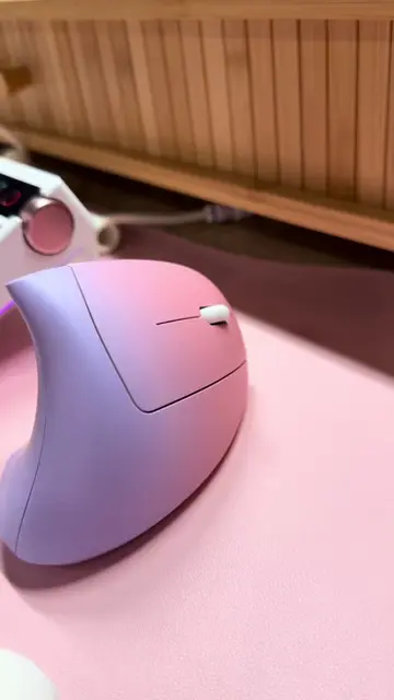 Loving my Tecknet Ergonomic Vertical Mouse, the color is chefs kiss. With two of