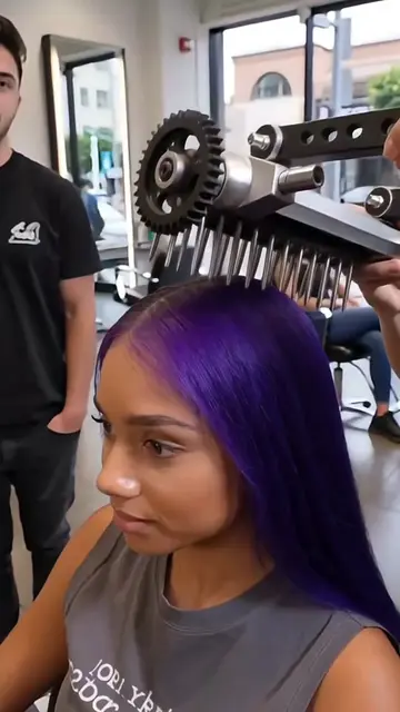 #HairTransformation #TechTok #ArtificialIntelligence #Robotics #FutureTech 