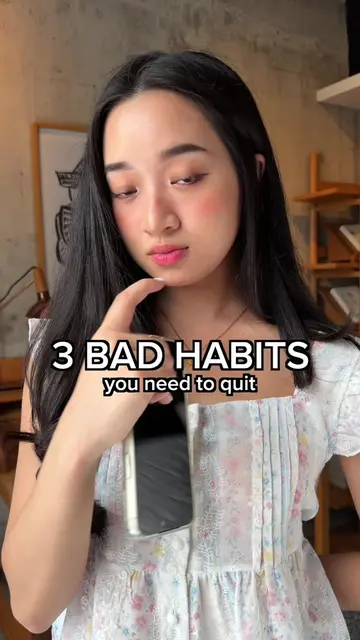 Bad habits you need to stop ‼️ #creatorsearchinsights #successhabits #mindsetmat