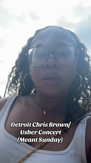 Who’s going to the R&B (Chris brown and usher) concert in Detroit this week/week