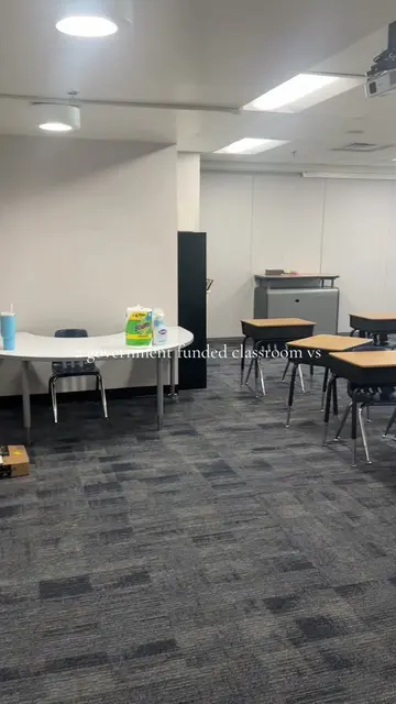 My classroom transformation last year as a first year teacher 🥹  #teachersoftik
