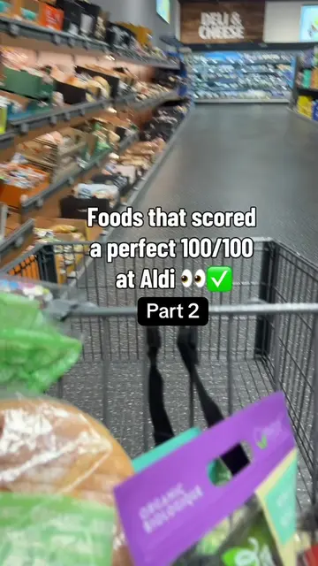 Foods that scored a perfect 100/100 at Aldi 👀 Part 2 #crunchymom #antiinflammat