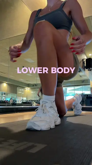 Current lower body workout Lately this has been my go-to leg day: 🍑 Dynamic war