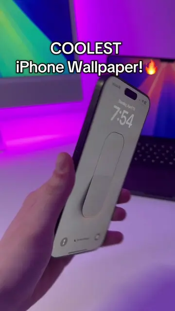 Coolest iPhone Wallpaper!🔥 #fy #fyp #Tech #apple #wallpaper 