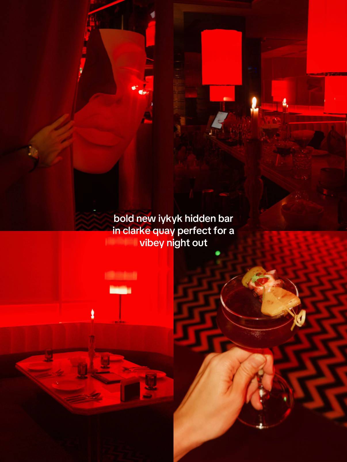 This iykyk spot serves up the most unexpected menu — esp for drinks!! First time