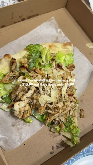 can’t fool me #chickencaesar #pizza #pizzeria #nj #newjersey 