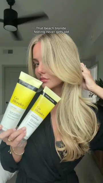 Keeping the blonde bright, luminous, and healthy all summer long 💛✨ @Alexandra 