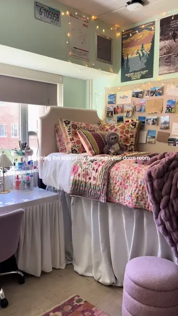 It was beautiful. #fyp #dormroom #montanastateuniversity #msu #dormtour 