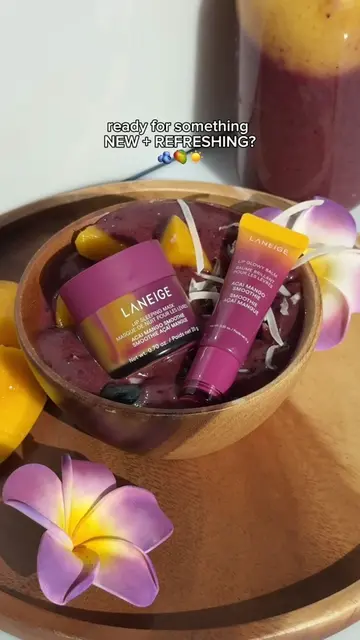 Freshly blended and officially here. 📦🥭 Unboxing the NEW Limited Edition Acai 