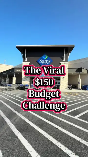 I tried the viral $150 Sam's Club Budget Challenge! 👀 My goal: 🥩 $60 Protein �