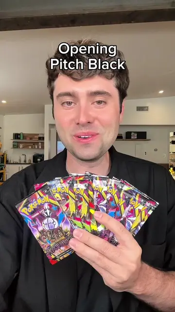 Opening Pitch Black #pokemoncards 