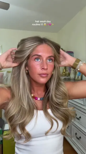 Products 🔗 in ltk + shopmy!! 💗✨ my highly requested FULL hair wash day routine