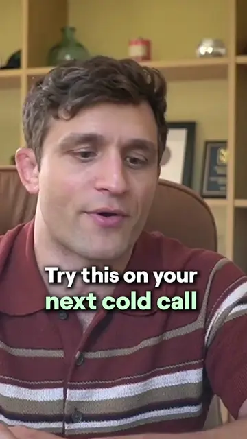 30mpc.com/courses if you want to learn how to cold call effectively. [sales, sal