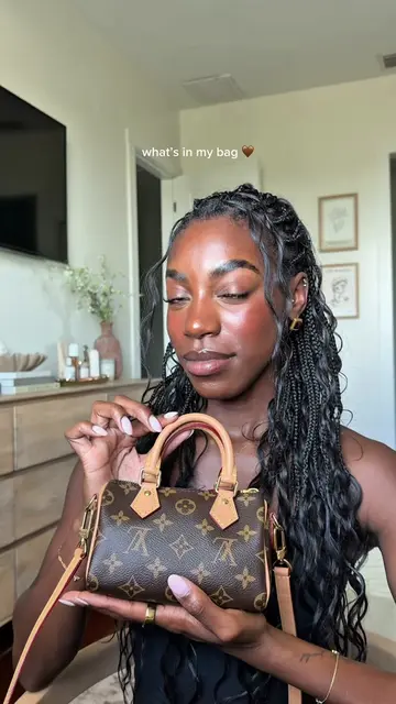 I absolutely love a mini bag, and my nano speedy is always going to be at the to