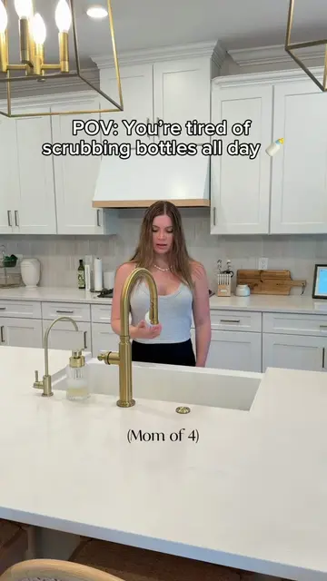 Who else spends hours washing bottles? 🍼 This @Grownsy bottle washer saves me s