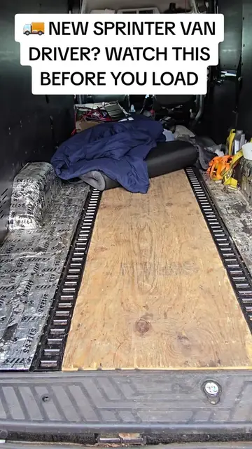🚚 NEW SPRINTER VAN DRIVER? WATCH THIS BEFORE YOU LOAD E-TRACK = YOUR BEST FRIEN