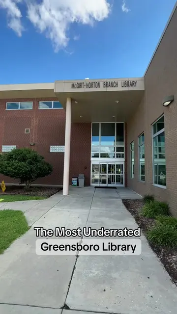 📚🌿 One of Greensboro’s best hidden gem libraries 🌿📚 If you haven’t visited t