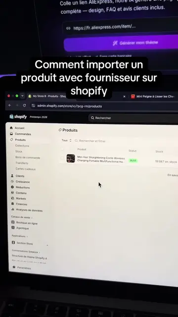 Produit et fournisseurs avec Dsers #ecommerce #shopify #dropshipping 