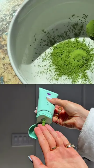 Two things I look forward to the second I get out of bed: matcha and skincare. T