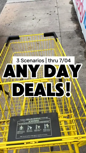 Dollar General ANY DAY deals valid thru 7/04 😮‍💨 #dollargeneral  #dollargenera