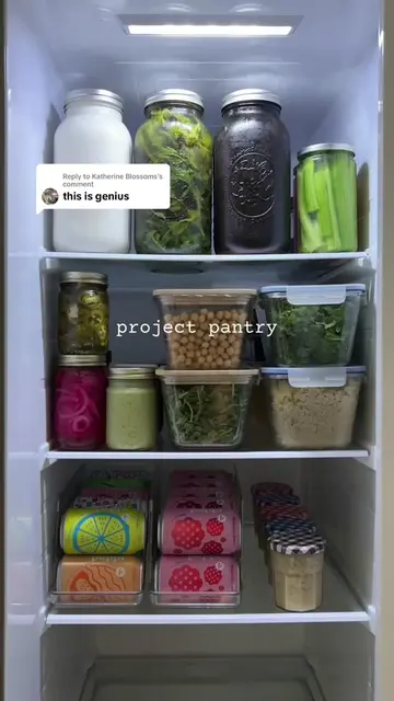 Replying to @Katherine Blossoms project pantry move-out edition part 2! my fridg