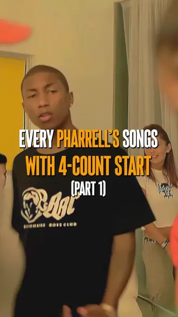 Every Pharrell's Songs With 4-Count Start (Part 1)🔥 #pharrellwilliams #theneptu