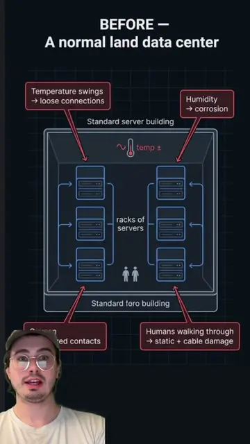 Why did Microsoft sink a massive data center to the bottom of the ocean for two 