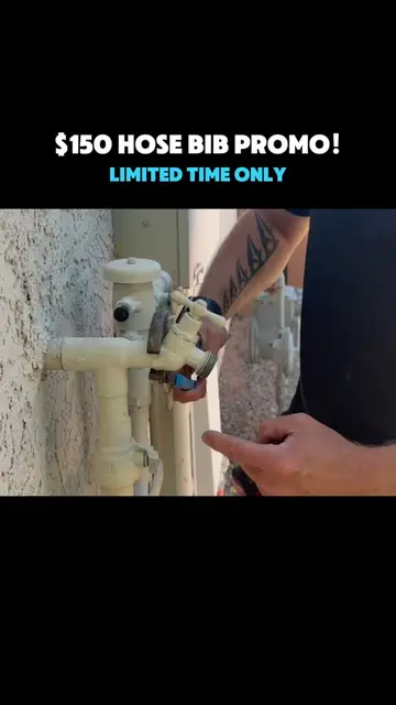 🚨 Limited-Time Special: Hose Bib Replacements for Just $150! 💧 Arizona's extre