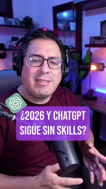 ChatGPT todavía no tiene skills útiles para usuarios de oficina, marketing o fin