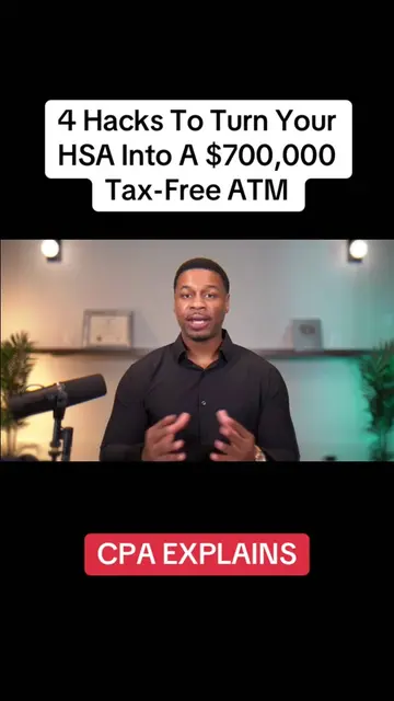 4 Hacks To Turn Your HSA Into A $700,000 Tax-Free ATM #taxstrategies #hsa #taxti