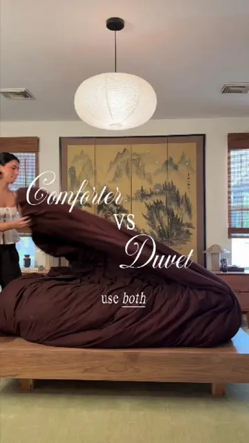 Comforter OR Duvet? yes to BOTH but for different reasons🛏️ Summer bedding refr