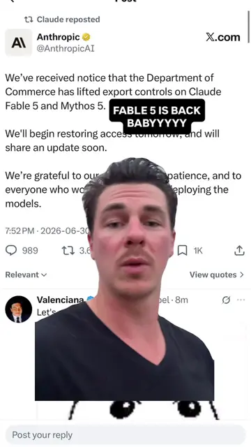 Fable 5 is back tomorrow on all plans for all users. No ID required. WE ARE SO B